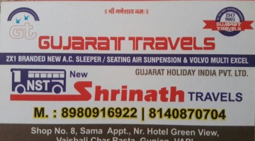 New Shrinath Travels / Gujarat Travels VOLVO Multi Excel